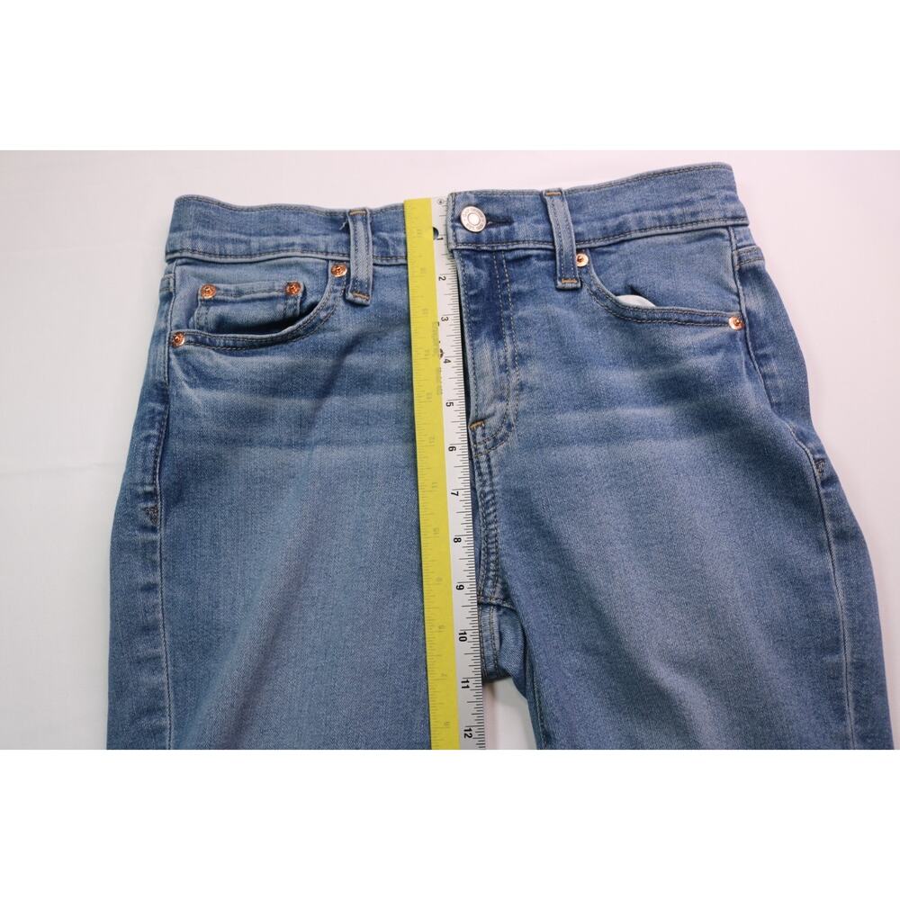 Gap Classic Straight Mid-Rise Women's Jeans - Size 28/4R - Color Blue - Picture 10 of 16